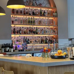 The bar The bar