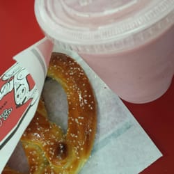 We're Rolling Pretzel - Fresh out the oven pretzel and smoothie!!