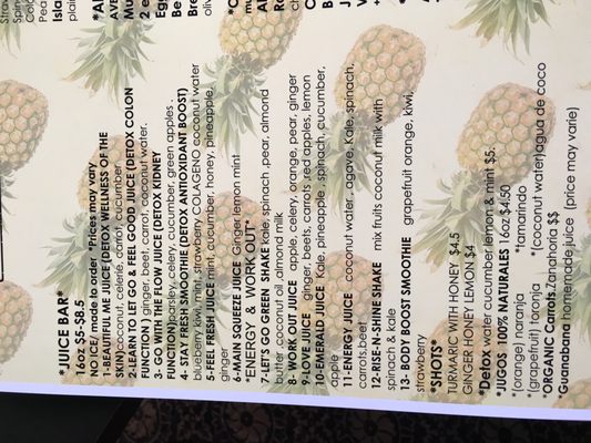Menu photo 3 Kamoli San Juan, PR Menu photo 3 Kamoli San Juan, PR