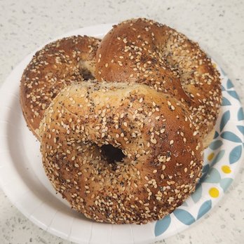Bagels With Deli - whole wheat everything bagels - Bagels Near Me - Delray Beach, Florida