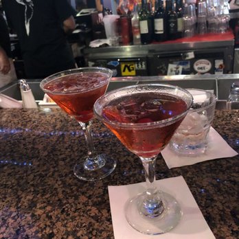 Black Pelican - First round of Manhattans waiting for our table. - Seafood Near Me - Kitty Hawk, North Carolina Black Pelican - First round of Manhattans waiting for our table. - Seafood Near Me - Kitty Hawk, North Carolina