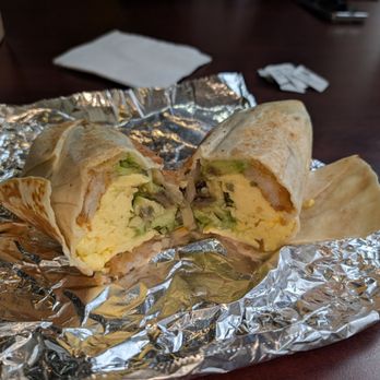 Egg Happiness - Breakfast burrito with avocado. - Korean Near Me - Dublin, California Egg Happiness - Breakfast burrito with avocado. - Korean Near Me - Dublin, California
