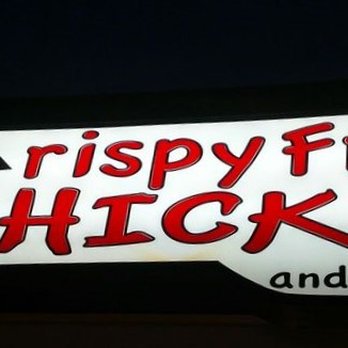 Crispy Fried Chicken - Restaurant sign - Chicken Wings Near Me - San Diego, California Crispy Fried Chicken - Restaurant sign - Chicken Wings Near Me - San Diego, California