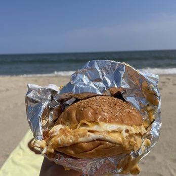 Offshore Coffee - Egg Egg n Cheese Sammy - Cafes Near Me - Long Branch, New Jersey