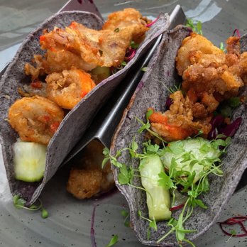 Lucky Beach - calamari tacos - British Near Me - Brighton, BNH Lucky Beach - calamari tacos - British Near Me - Brighton, BNH
