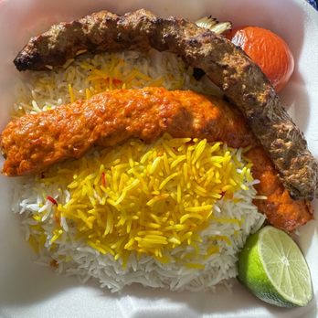 Soltani Restaurant - Combo beef and chicken koobideh - Persian/Iranian Near Me - Santa Ana, California Soltani Restaurant - Combo beef and chicken koobideh - Persian/Iranian Near Me - Santa Ana, California