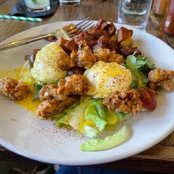 Silver Queen Cafe - Fried oyster benedict - Breakfast & Brunch Near Me - Baltimore, Maryland Silver Queen Cafe - Fried oyster benedict - Breakfast & Brunch Near Me - Baltimore, Maryland