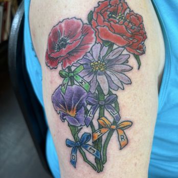 Red Rocket Tattoo - My daughter's art work that Mike turned into rare artistry!!! - Tattoo Near Me - New York, New York Red Rocket Tattoo - My daughter's art work that Mike turned into rare artistry!!! - Tattoo Near Me - New York, New York