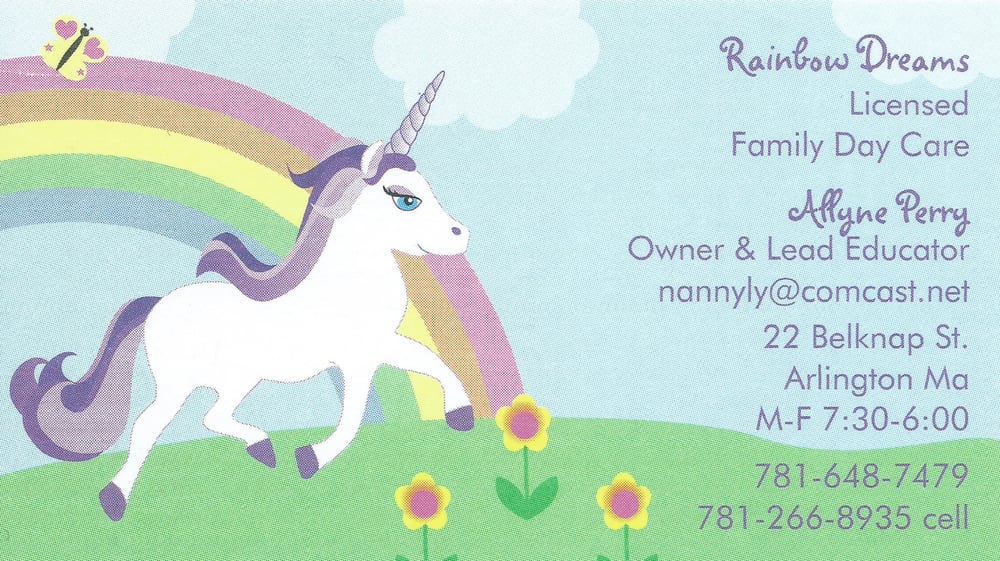 Rainbow Dreams Family Daycare - childcare center in Arlington, MA