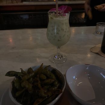 Anthem - spicy Charred Edamame - American Near Me - Austin, Texas Anthem - spicy Charred Edamame - American Near Me - Austin, Texas