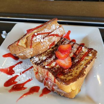 Local Provisions - Strawberry cheesecake stuffed French toast - Salad Near Me - Newberry, Florida Local Provisions - Strawberry cheesecake stuffed French toast - Salad Near Me - Newberry, Florida