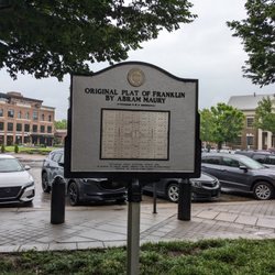 Franklin Downtown Historic District - Franklin Downtown Historic District Marker