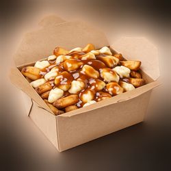 6ix Burgers - Classic Poutine with Vegan Gravy
