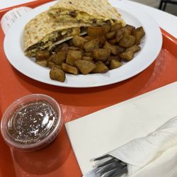 John Elway's Cafe - Bacon Breakfast Quesadilla