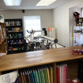 Pine Tree Quilt Shop - Our long arm machine. We offer edge to edge quilting services for quilts up to 78 inches wide. - Fabric Stores Near Me - Salem, New Hampshire
