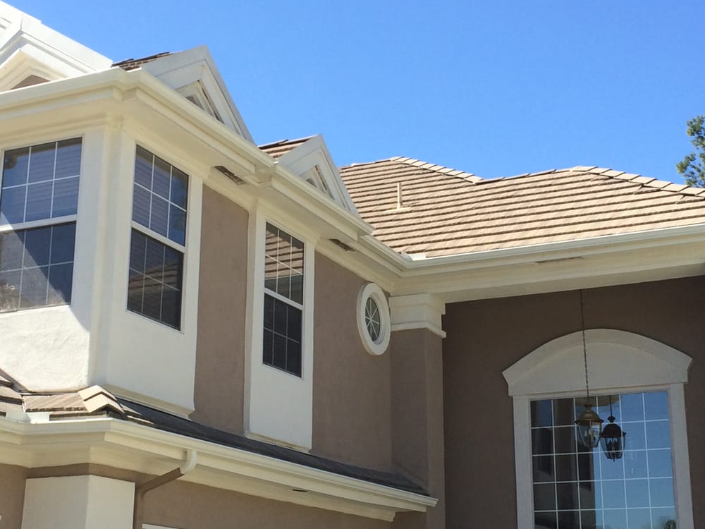 Slide of Rancho Rain Gutters