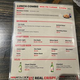 Menu Menu