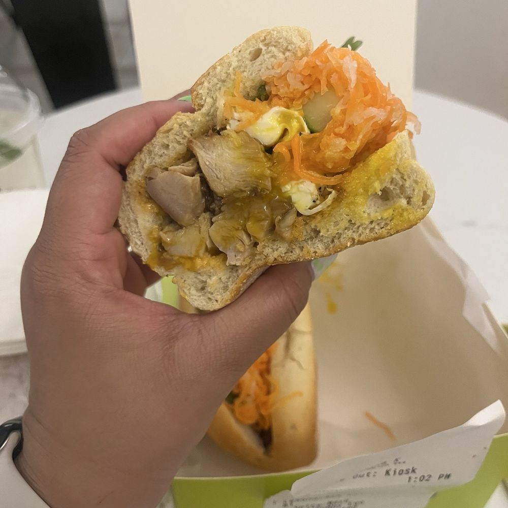 #2 Lemongrass Chicken Banh mi #2 Lemongrass Chicken Banh mi