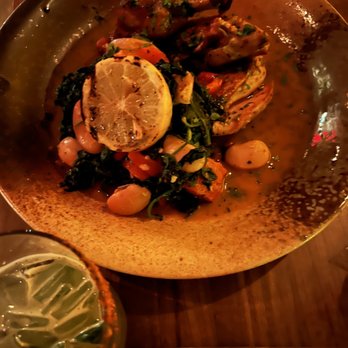 Pergola - Roast Lemon Chicken Dinner - Hookah Bars Near Me - New York, New York