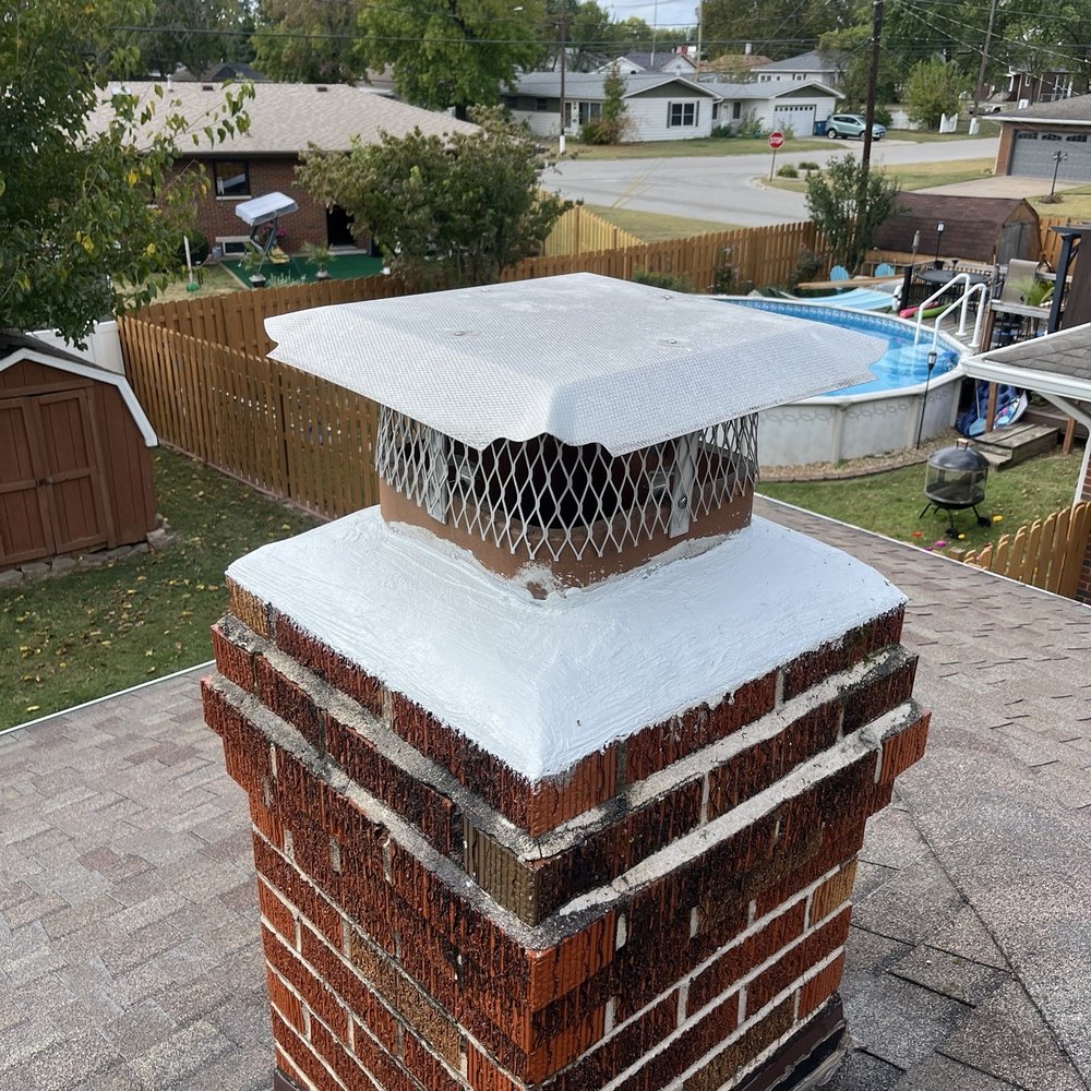 Friendly Fire - Exterior crack sealed - Chimney Sweeps Near Me Friendly Fire - Exterior crack sealed - Chimney Sweeps Near Me