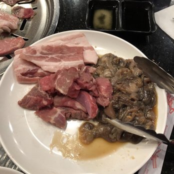 Maple Korean BBQ - Baby octopus, pork belly, beef sirloin. - Barbeque Near Me - Oklahoma City, Oklahoma