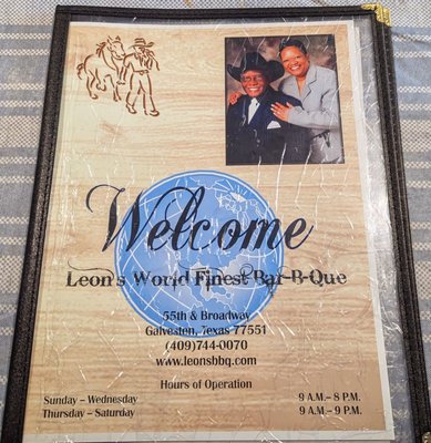 Leon's World Finest Bar-B-Que by null