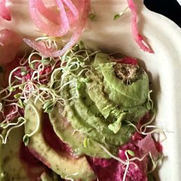 Avocado and Beet Toast Avocado and Beet Toast