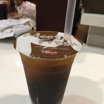 Meet Fresh - wintermelon tea half sweetened with grass jelly :) - Desserts Near Me - Irvine, California Meet Fresh - wintermelon tea half sweetened with grass jelly :) - Desserts Near Me - Irvine, California