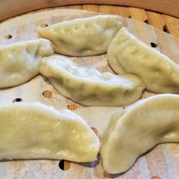 Dough Zone Dumpling House - Overlake - Zucchini and Shrimp Dumplings, $5.95 - 1 Star - Dim Sum Near Me - Bellevue, Washington Dough Zone Dumpling House - Overlake - Zucchini and Shrimp Dumplings, $5.95 - 1 Star - Dim Sum Near Me - Bellevue, Washington