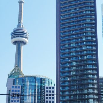 Grange Park - CN Tower In The Distance (09/14/25). #GrangePark_Toronto @Destination_Toronto @Canada - Parks Near Me - Toronto, Ontario