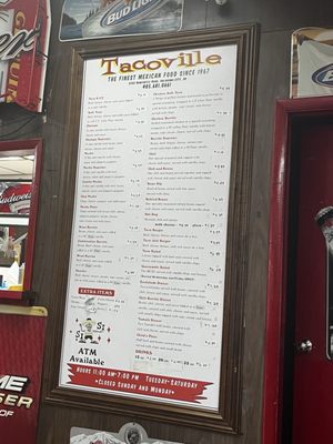 Menu photo 2 Tacoville Oklahoma City, OK Menu photo 2 Tacoville Oklahoma City, OK