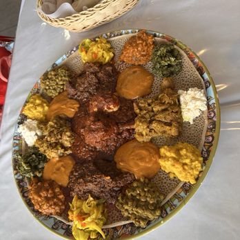Beteseb Restaurant - Party Platter! - Ethiopian Near Me - Anaheim, California