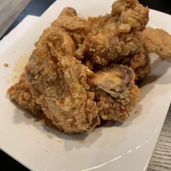 Myungin Dumplings - Half soy garlic fried chicken. Good for 2-3 people - Korean Near Me - Northridge, California