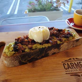 Carmela Coffee - Pompano Beach - Breakfast Avacado Toast and Espresso - Cafes Near Me - Pompano Beach, Florida