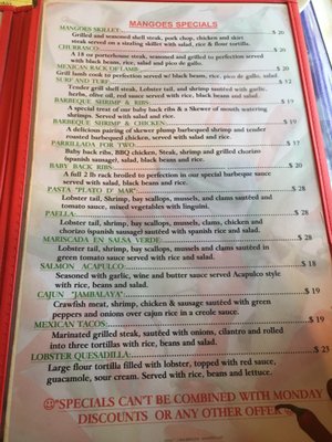 Menu photo 5 Mangoes Mexican Bar & Grill Bethpage, NY