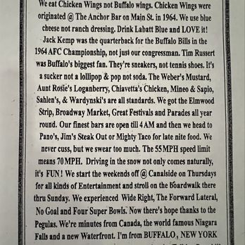 Anchor Bar - Chicken Wings Near Me - Buffalo, New York