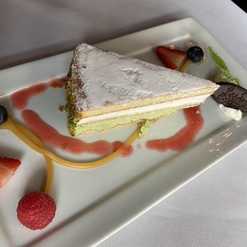 Noble Fare - The most glorious pistachio dessert in the world. - New American Near Me - Savannah, Georgia Noble Fare - The most glorious pistachio dessert in the world. - New American Near Me - Savannah, Georgia