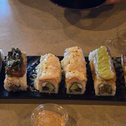 From left to right: Jibaro Soy, Sake Quemao, and Pa Bravo Yo From left to right: Jibaro Soy, Sake Quemao, and Pa Bravo Yo