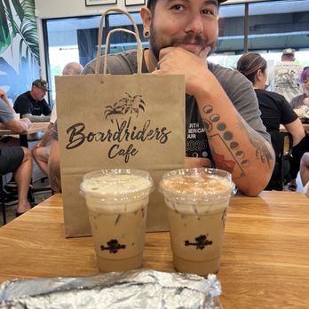 Boardriders Cafe - Giant breakfast burrito! Beach bum and banana everything was 10/10 - Cafes Near Me - Huntington Beach, California Boardriders Cafe - Giant breakfast burrito! Beach bum and banana everything was 10/10 - Cafes Near Me - Huntington Beach, California