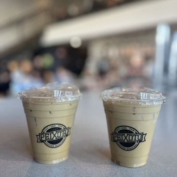 Peixoto Coffee - two cups of iced coffee - Coffee Roasteries Near Me - Gilbert, Arizona