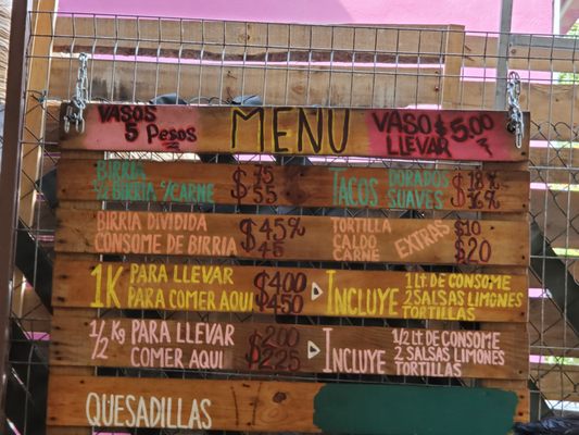 Menu photo 2 La Birria Playa del Carmen, ROO