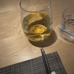 Wine. Okay.