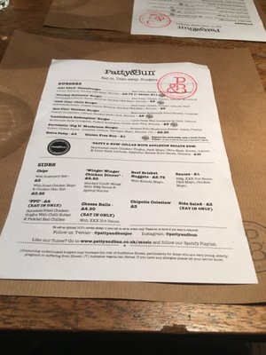 Menu photo 2 Patty & Bun London, XGL
