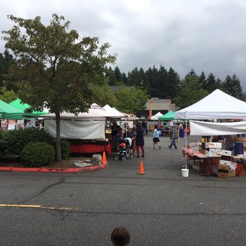 Crossroads Library - On Tuesdays, during the summer months, you will see The farmers' market immediately outside the east exterior entrance. - Libraries Near Me - Bellevue, Washington