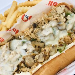 American Deli - Chicken Philly and fries $5.29