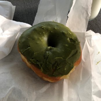 Rainbow Donuts - Green tea donut - Donuts Near Me - Cerritos, California