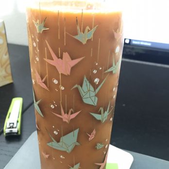 Roasting Water - Right in between the Thai tea color and the glass, it's pure dark brown to almost black...over saturated much? - Bubble Tea Near Me - Long Beach, California Roasting Water - Right in between the Thai tea color and the glass, it's pure dark brown to almost black...over saturated much? - Bubble Tea Near Me - Long Beach, California