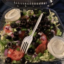Garden Salad. Very tasty.