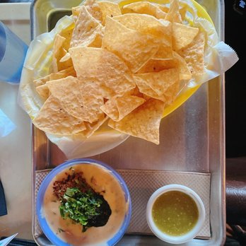 De Nada Cantina - Chips & Queso & Salsa (Veg). - Mexican Near Me - Austin, Texas De Nada Cantina - Chips & Queso & Salsa (Veg). - Mexican Near Me - Austin, Texas