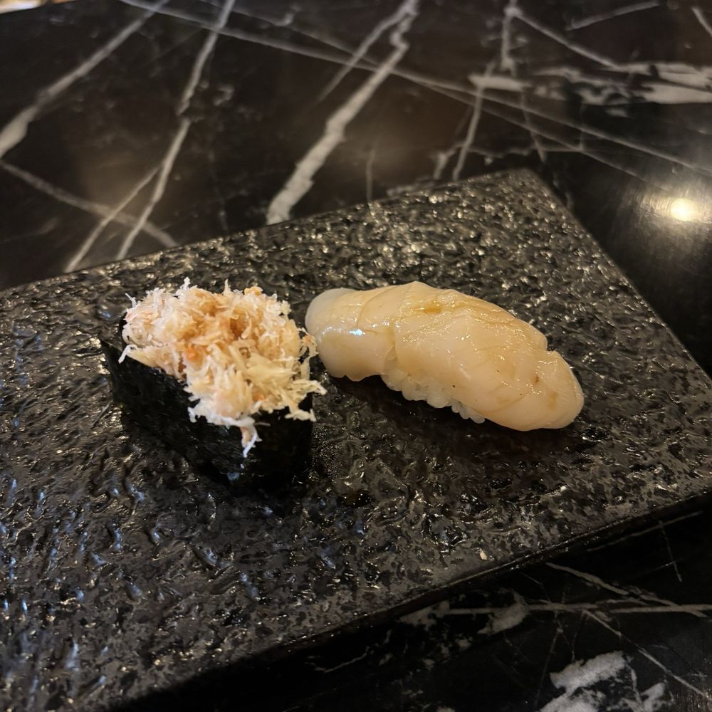 Sendo - Snow Crab Nigiri, Scallop Nigiri - Sushi Bars Near Me - New York, New York